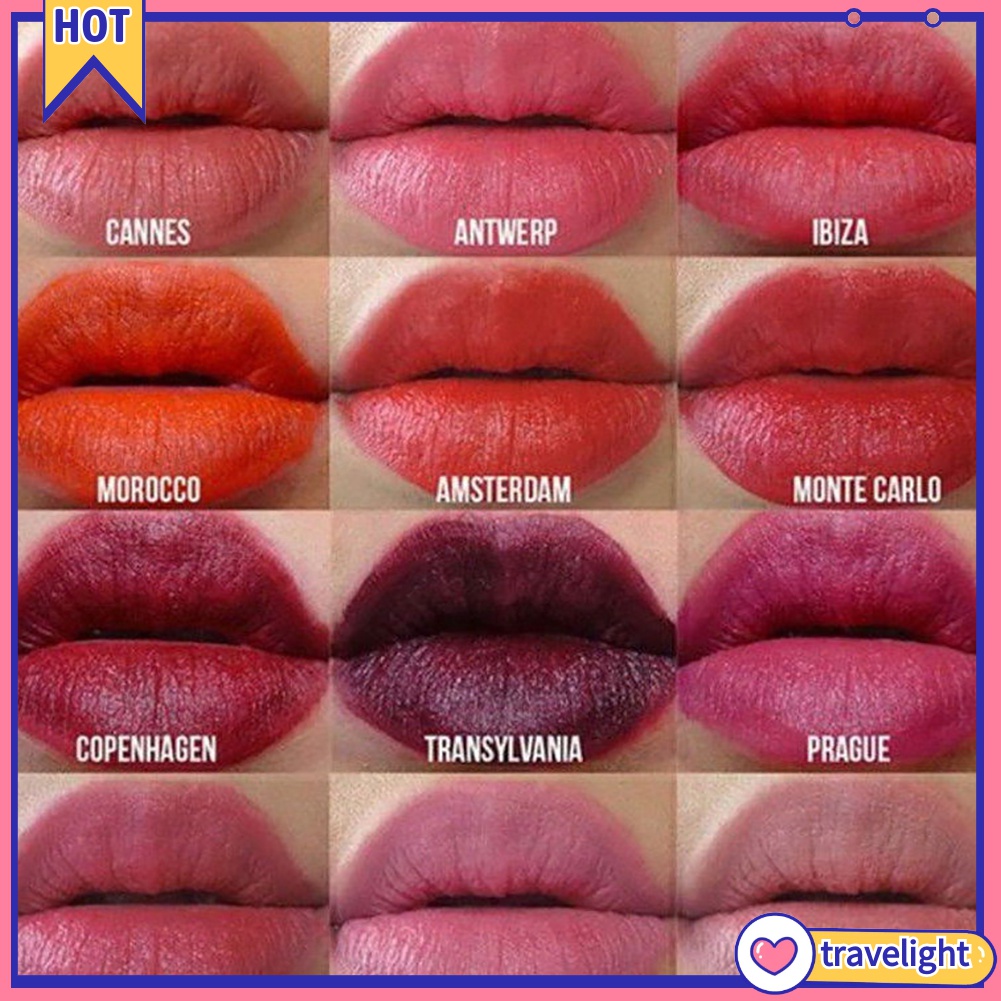 [Hàng mới về] Son kem thời trang hiệu quả dưỡng ẩm dài lâu