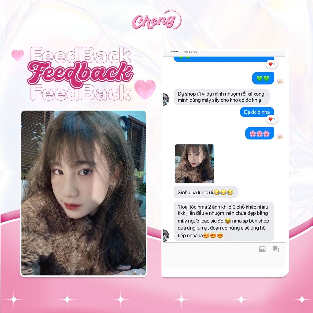 Thuốc Nhuộm Tóc Màu NÂU TRÀ ĐEN Không Tẩy | Chenglovehair, Chenglovehairs