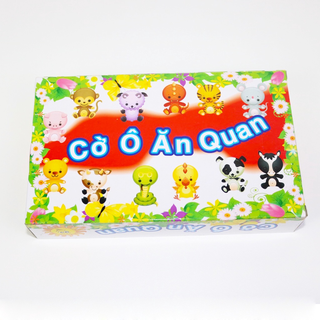 Cờ Ô Ăn Quan 12 Con Giáp - Đại Phát Tài - Bộ Trò Chơi Dân Gian Bản Đẹp 12 Con Giáp - Chợ Lớn Giá Sỉ