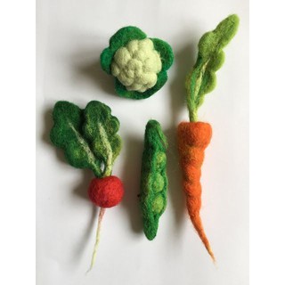 [Xanh lá] Len chọc - Needle Felting
