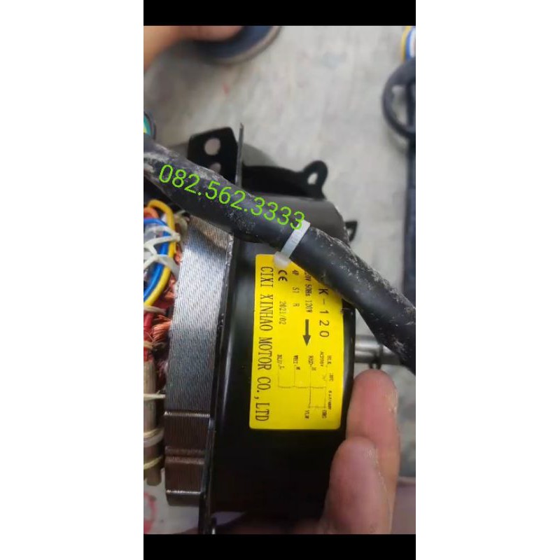 Động cơ, motor quạt 120w, 90w, 60w, 50w, 25w cho quạt hơi nước