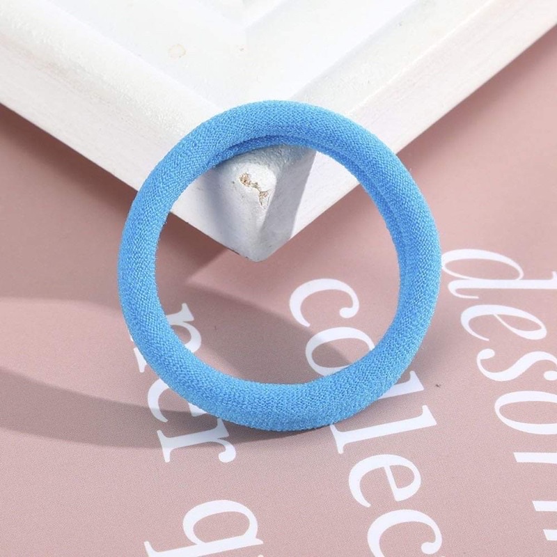 Bộ 50 dây buộc tóc co giãn xinh xắn dành cho nữ