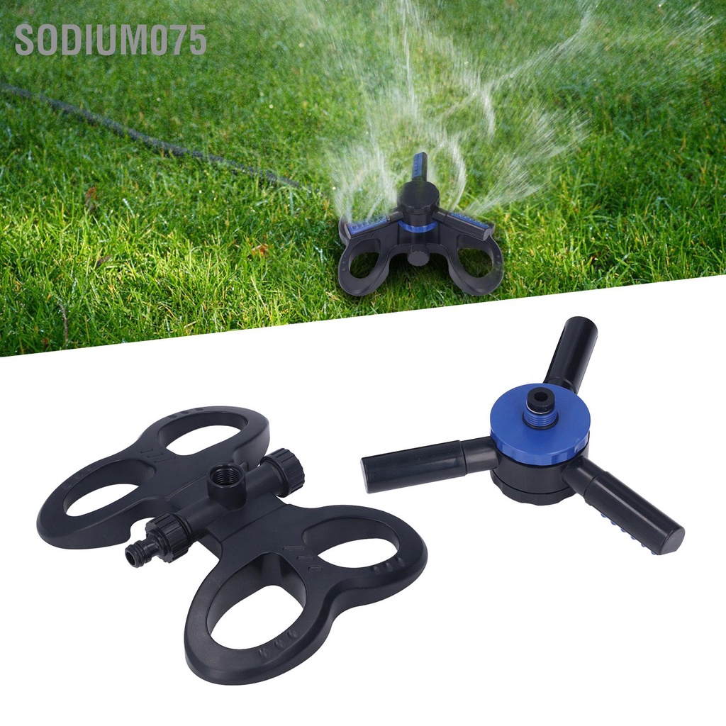 Vòi Phun Cỏ 360° Hệ Thống Tưới Nước Tự Động Xoay Nhanh Cho Sân Vườn