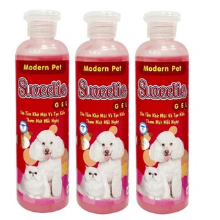 Dầu tắm Modern Pet Sweetie Gel - 250ml - giúp loại bỏ mùi hôi, giữ lông thú cưng vào nếp