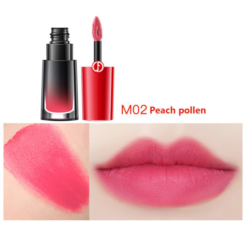 [Hàng mới về] Son kem màu lì không thấm nước lâu trôi không dính ly dưỡng ẩm lên màu nhanh