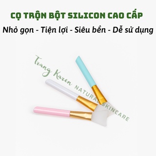 Combo 2 Cọ quét mặt nạ silicon cọ đắp mặt nạ bột