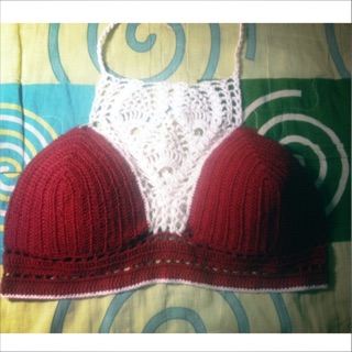 Bikini crochet len móc