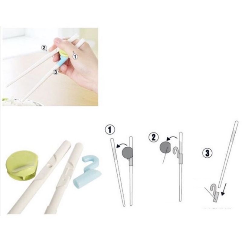 Đũa tập gắp cho bé yêu NPP Baby Tôm