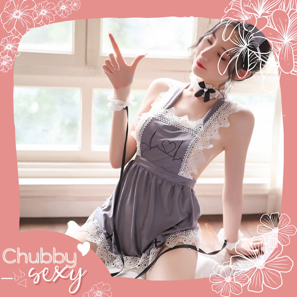 Cosplay Nữ Y Tá Tình Yêu - Set Đồ Nữ Y Tá Quyến Rũ Sexy Kích Thích Gợi Cảm Chất Liệu Cao Cấp  - CPL44 - Chubby.Sexy