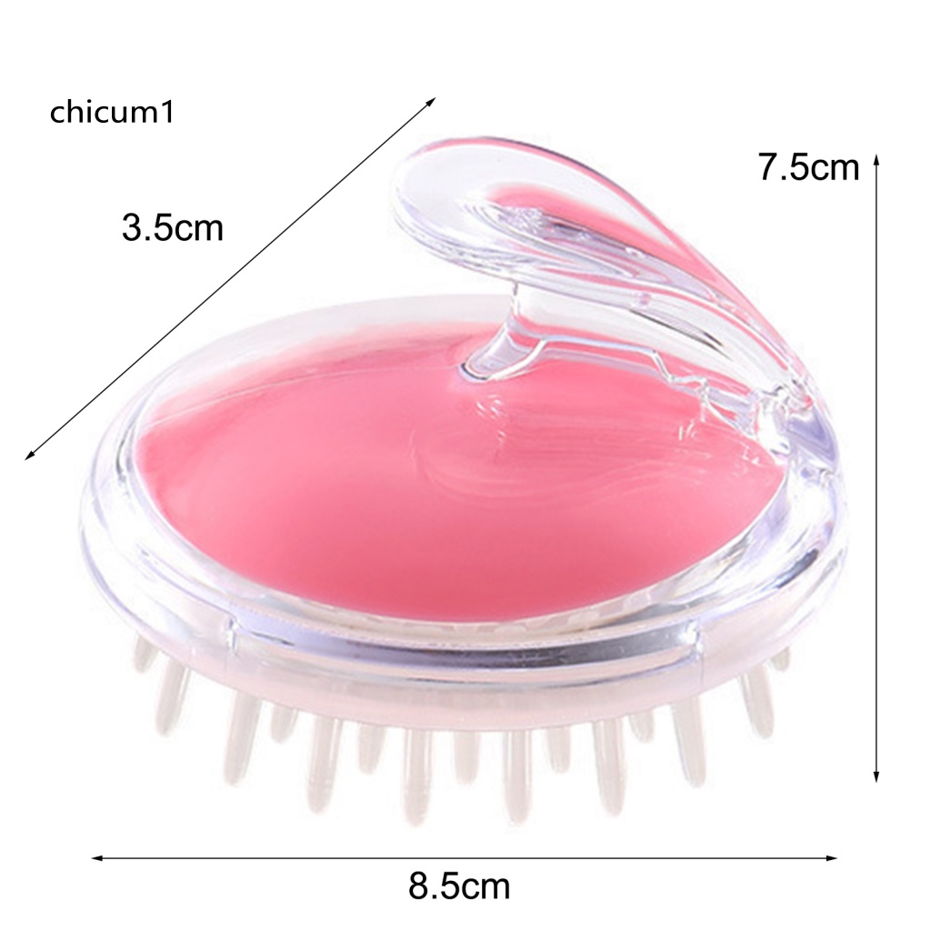 Bàn Chải Massage Da Đầu Đa Năng Làm Sạch Sâu