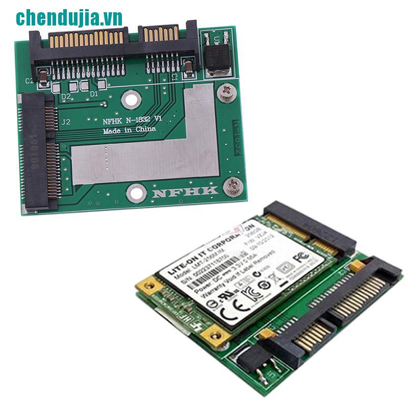 【chendujia】mSATA SSD to 2.5'' SATA 6.0gps adapter converter card module board