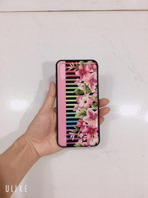 Ốp hoa kẻ sọc Hồng sam sung M10,A10