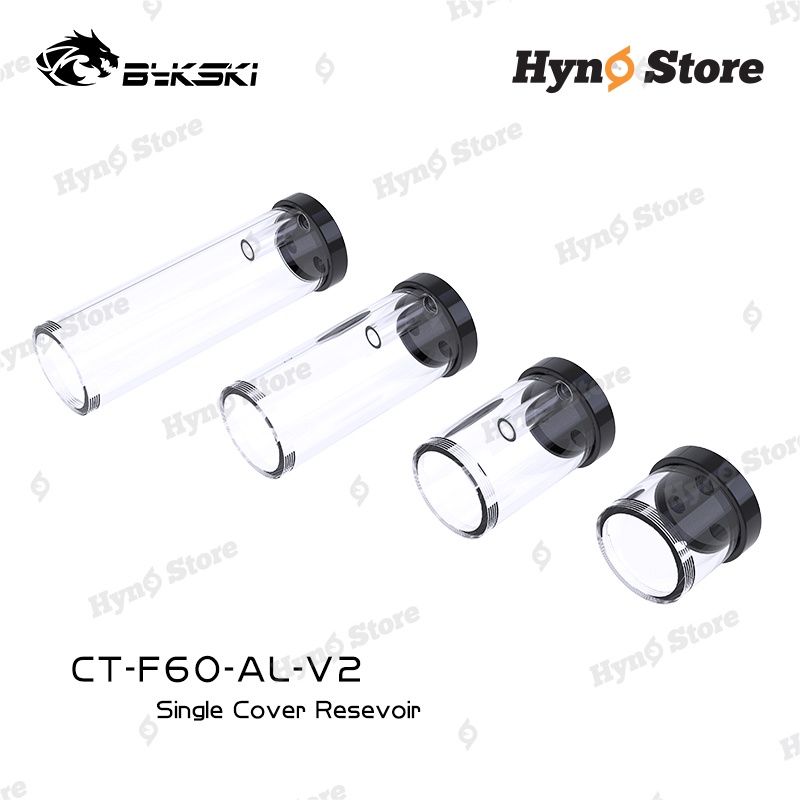 Tank trụ Bykski B-CT60-4H CT-F60-AL-V2 Tản nhiệt nước custom - Hyno Store