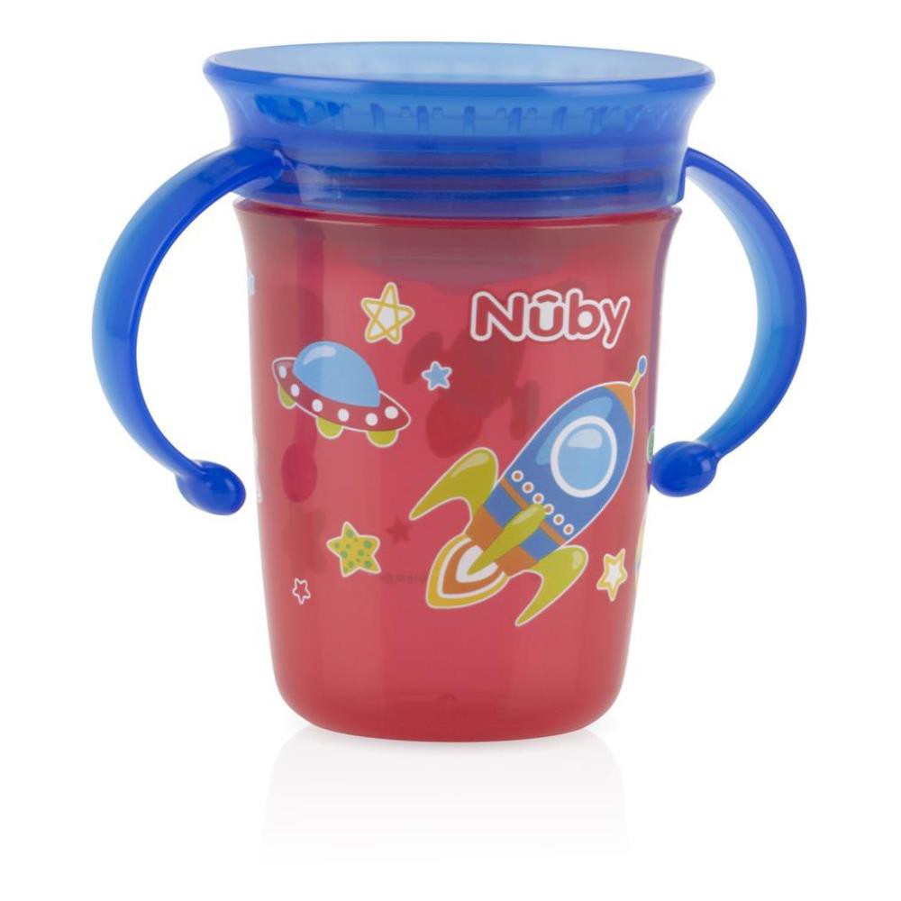 Cốc Tập Uống Chống Tràn Nuby 360• 240ml