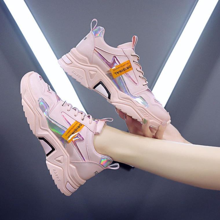 Giày Thể Thao Màu Trắng Thoáng Khí Năng Động Thời Trang Cho Nữ