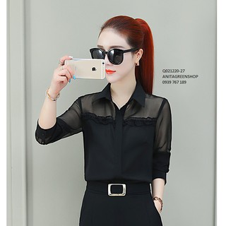 Q021220 áo sơ mi nữ công sở