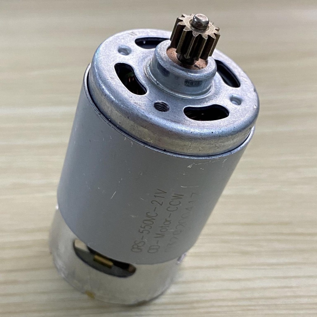 Mo to 550 dùng cho khoan pin và động cơ chổi than chạy 12V