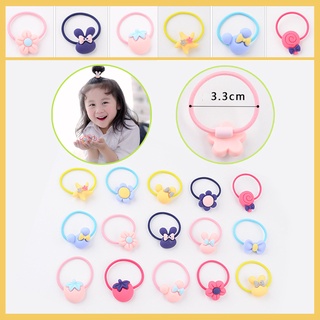 Dây cột tóc cho bé size Lớn kèm Nơ xinh xắn Vòng cột tóc cute nhiều màu sắc