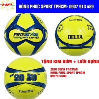 [SALE SỐC] Quả bóng đá futsal 2030 Delta Vàng ProStar sân cỏ nhân tạo chính hãng