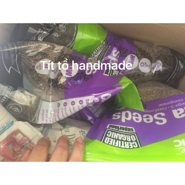 Hạt chia Úc Chuẩn 100% (1kg) Bao check code