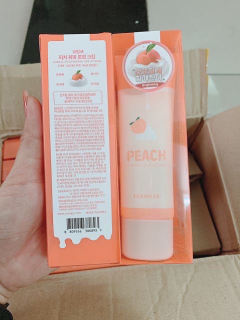 [Sẵn] Kem Đào Dưỡng Trắng Nâng Tone Da | BigBuy360 - bigbuy360.vn