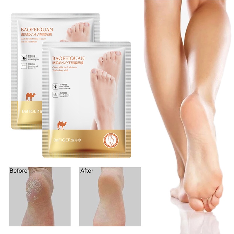 1 Cặp Mặt Nạ Chân Tẩy Tế Bào Chết Dưỡng Ẩm Làm Trắng Da