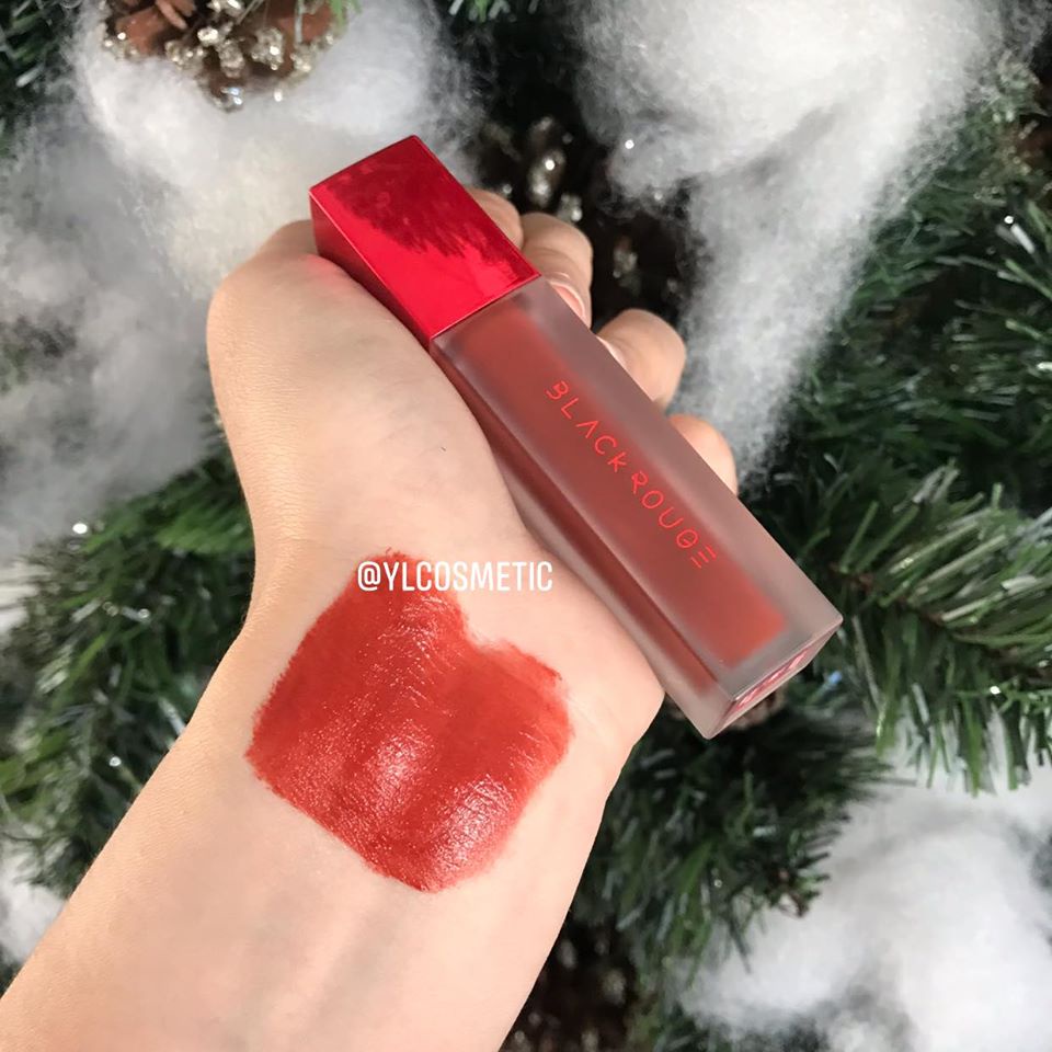 Son blackrouge/background a06 màu đỏ đất siêu lì , son kem lì giá rẻ màu a06 dành cho học sinh cấp 2 3 sale chỉ 1k 5k