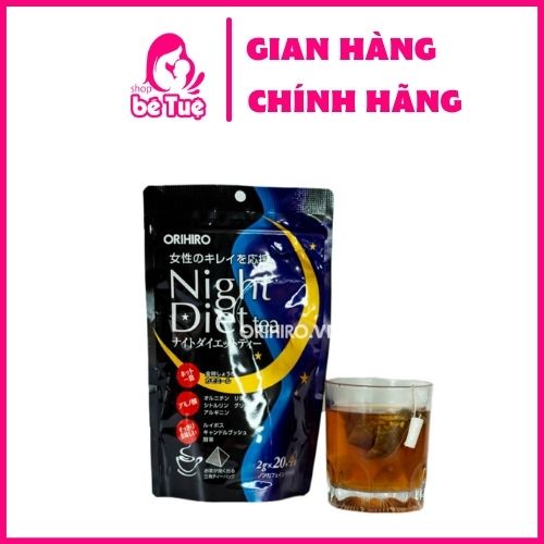 Trà giảm cân Night Diet Tea Orihiro Nhật Bản