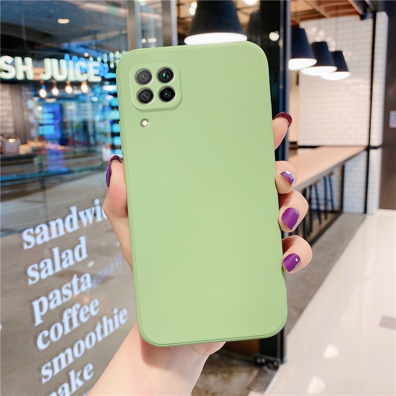Ốp Điện Thoại TPU Silicon Mềm Màu Macaron Bảo Vệ Camera Cho Huawei Nova 7SE 6SE Nova 7i 3i Nova 4 5T