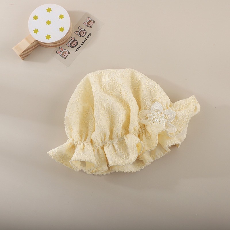 Mũ ren cho bé từ 3-15 tháng tuổi