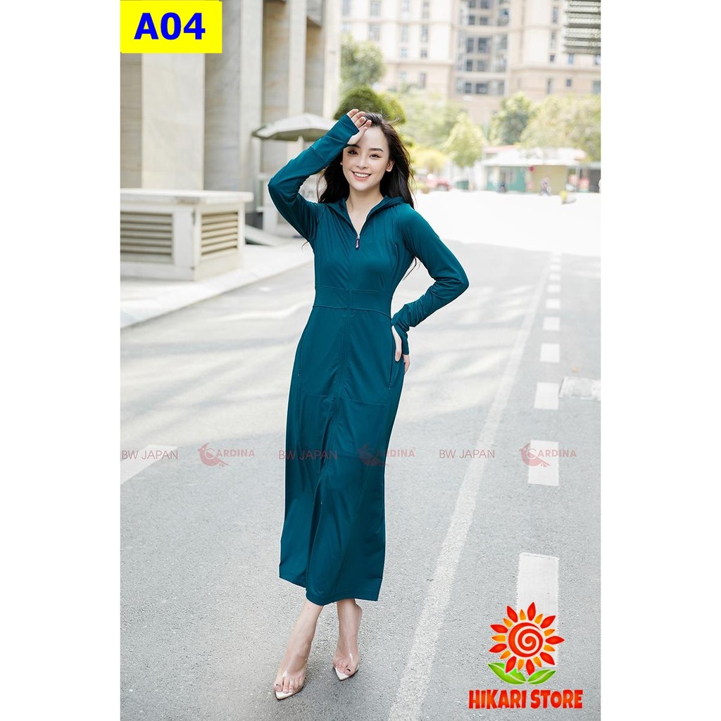 Áo choàng chống nắng 2 lớp Cardina CHÍNH HÃNG - Làm mát, chống tia UV | BigBuy360 - bigbuy360.vn