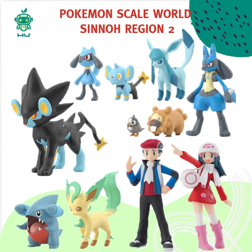 Mô hình đồ chơi sưu tập Pokemon Scale World 1/20 Sinnoh Region 2
