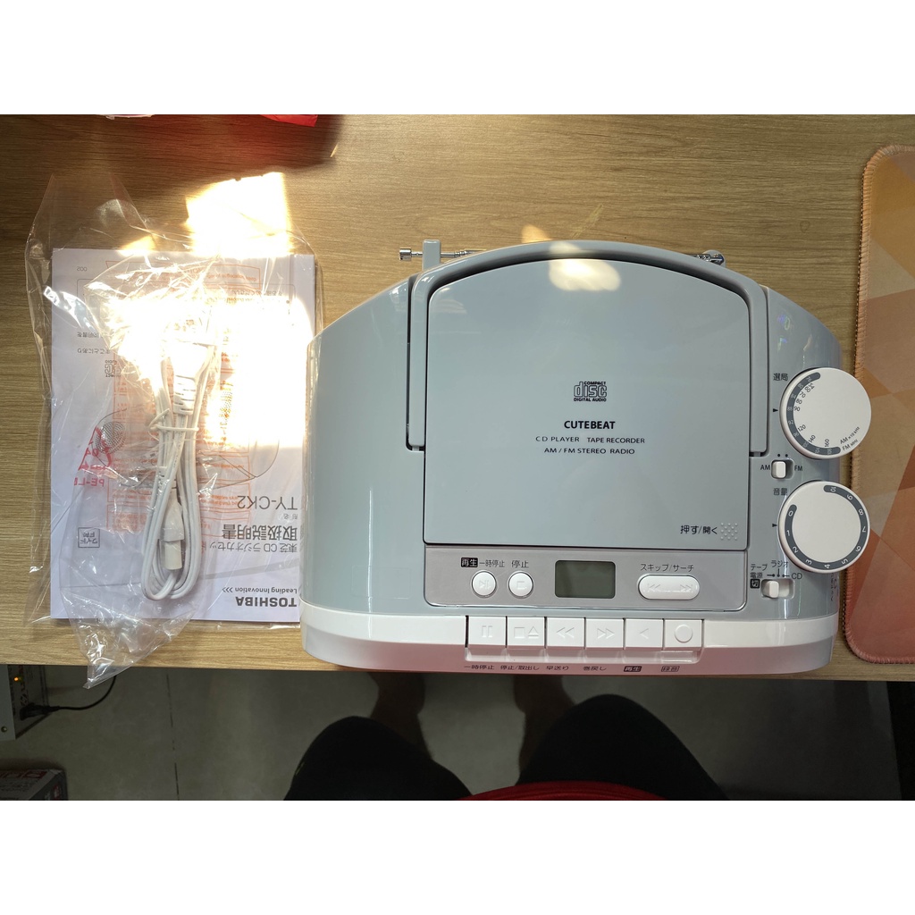 ĐÀI RADIO CASSETTE, CD Toshiba TY-CK2 NHẬT BẢN