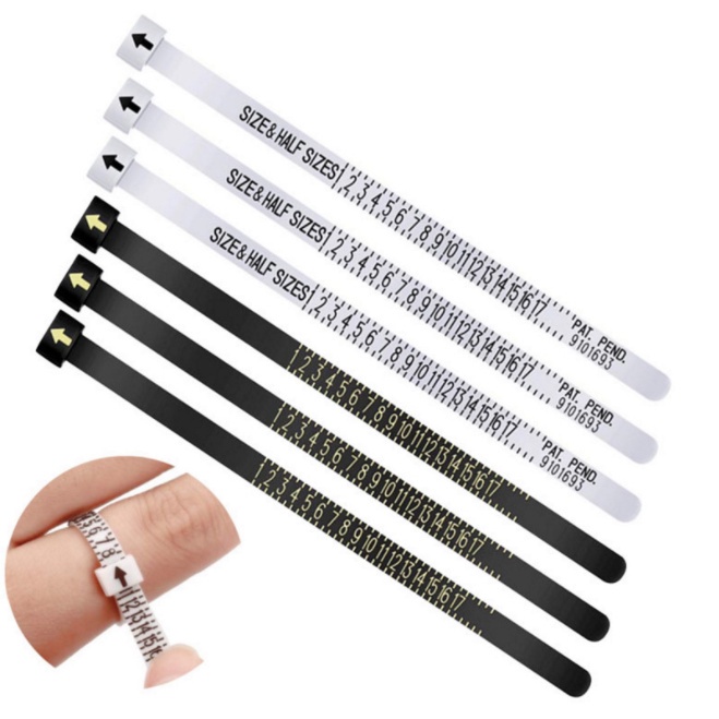 Thước Dây Đo Kích Thước Ngón Tay size Us/ Uk