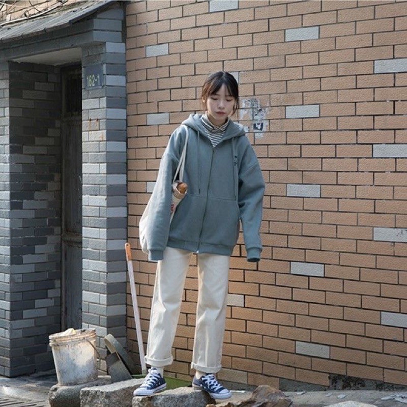 Áo khoác nỉ học sinh phong cách HÀN QUỐC | BigBuy360 - bigbuy360.vn