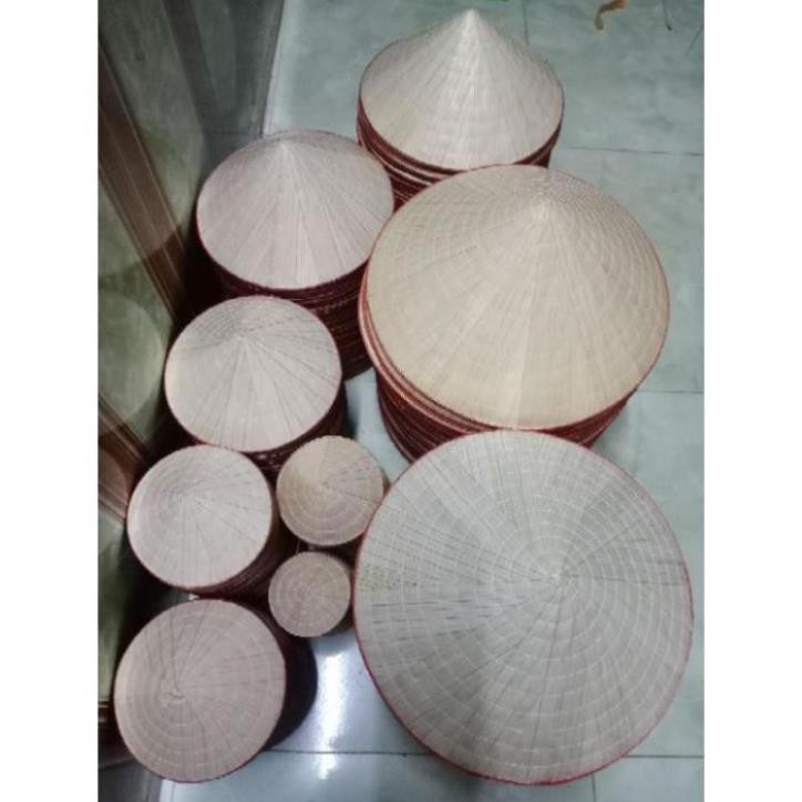 Xưởng SX- Nón lá trang trí đủ kích thước giá xưởng sản xuất -Tre Việt