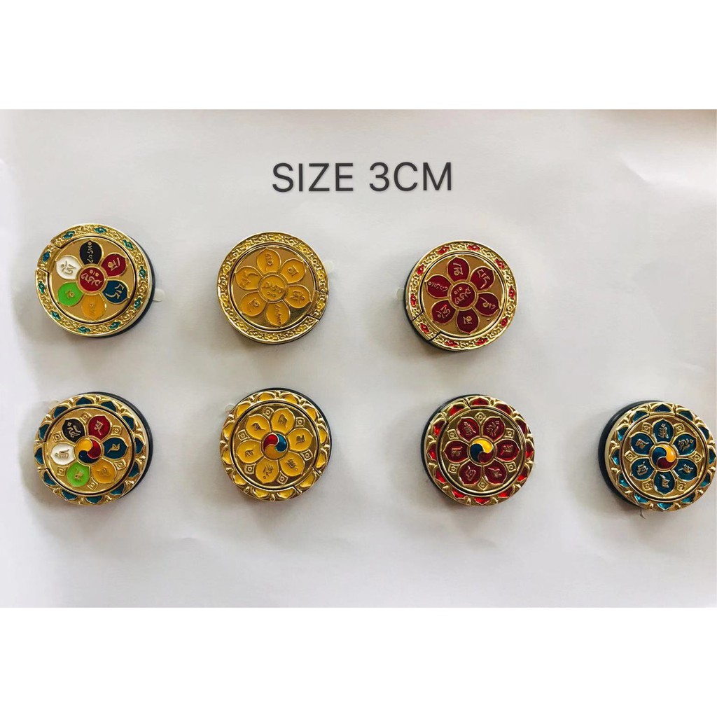 IRING LỤC TỰ ĐẠI MINH CHÚ | Giá đỡ điện thoại đồng