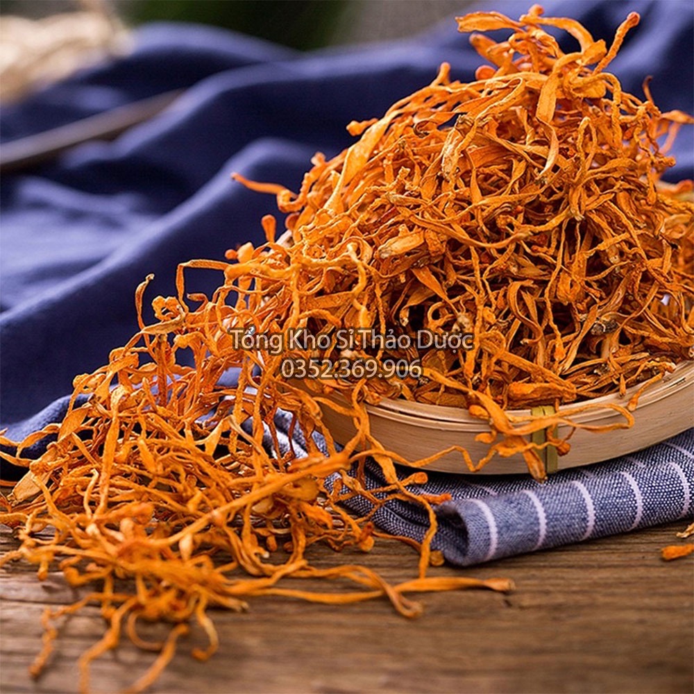 Đông trùng hạ thảo thượng hạng 500g (Trà đông trùng bồi bổ sức khỏe, dưỡng nhan)