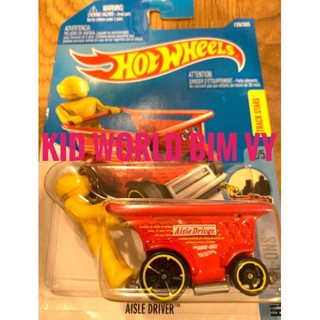 freeship Xe mô hình Hot Wheels basic Aisle Driver DTX21, 30K.
