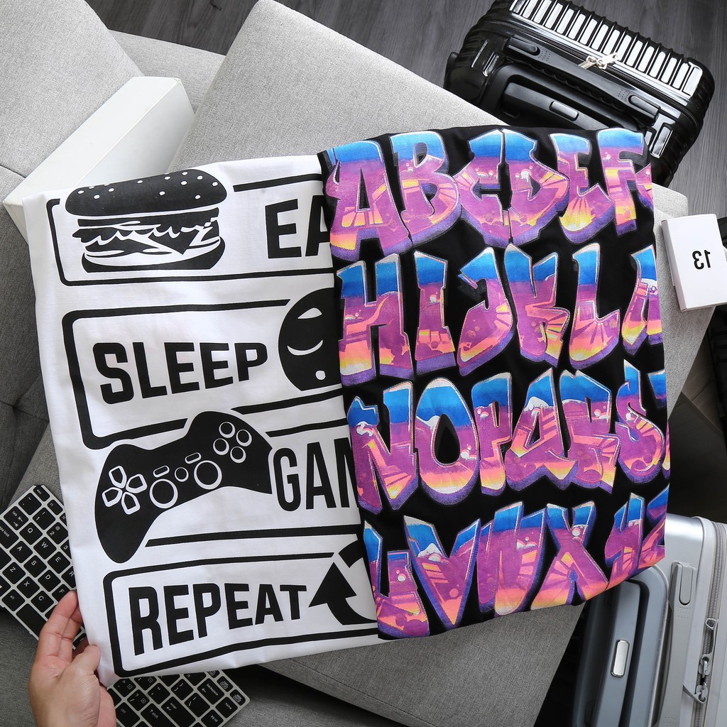 Bigsize < 125kg Áo thun nam tay ngắn không cổ bigsize | BigBuy360 - bigbuy360.vn