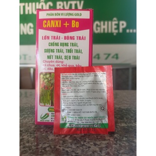 Phân bón canxi bo viên sủi 10gr giúp lớn trái, chống rụng trái bóng trái