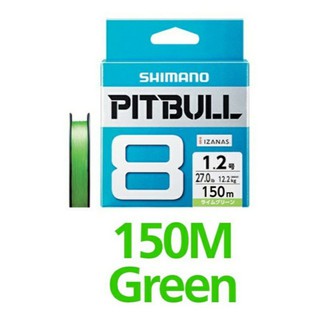 Dây dù pe x8 shimano pitbull 150m