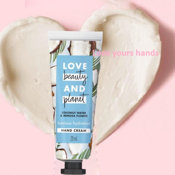 Kem dưỡng da tay Love Beauty and Planet Dừa Tươi & Hoa Mimosa Love Beauty & Planet Coconut Water & Mimosa Flower 29ml