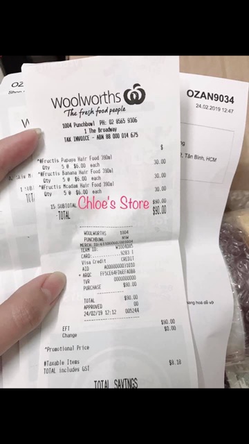 Kem dưỡng xả tóc Garnier 3in1 của Úc 390ml (kèm bill) | BigBuy360 - bigbuy360.vn