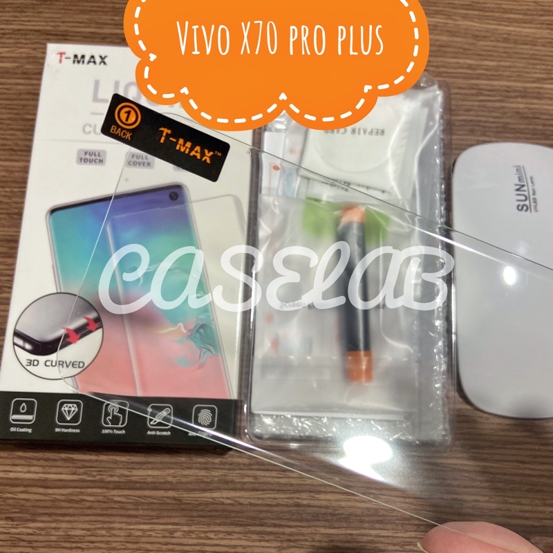 Kính UV cao cấp T-Max cho Vivo X70, X80, X90 pro/ pro plus, X Note