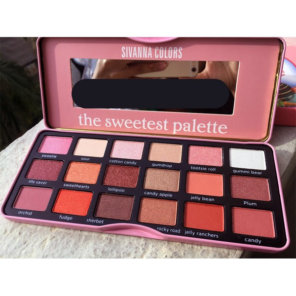 SIVANNA COLORS - Bảng Màu Mắt The Sweetest Palette