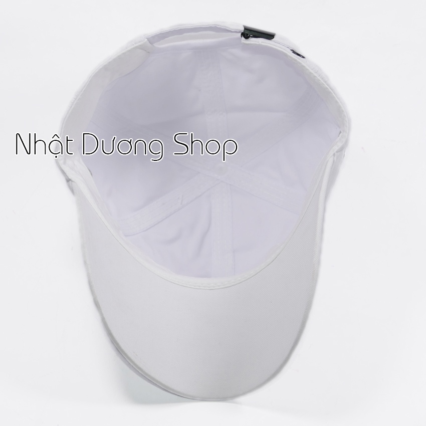 Nón kết cao cấp và hông sò tam giác - Chất liệu vải Kaki bền chắc kết hợp với chữ ép tạo nên sự nổi bật cho người đội