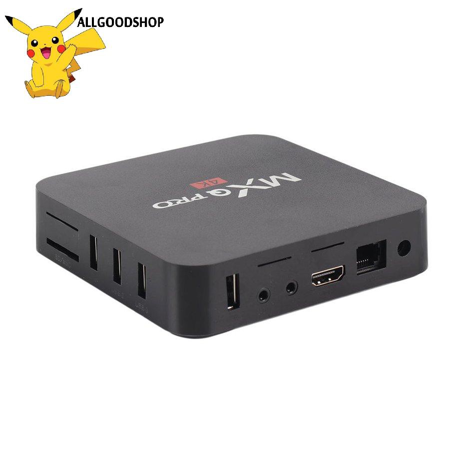 TV Box thông minh MXQ PRO S905W 4 lõi hỗ trợ xem phim tại nhà