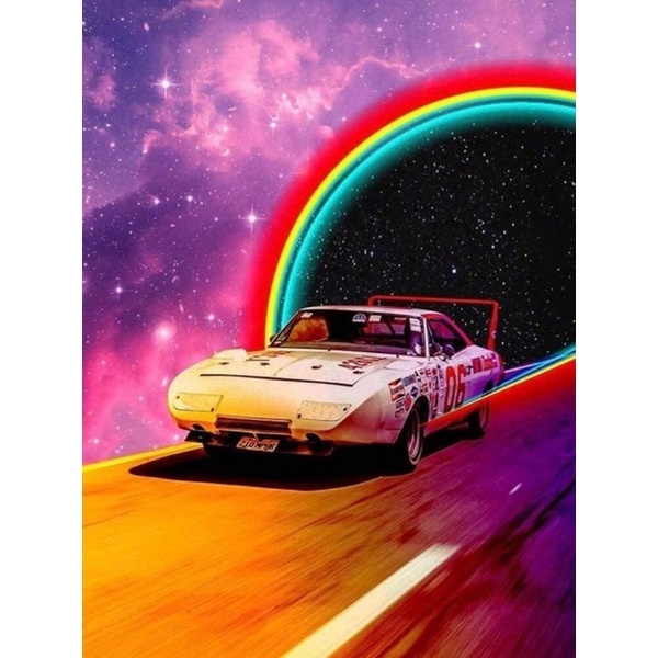 Bộ tranh đính đá 5D tự làm 30x40cm họa tiết nghệ thuật dùng để trang trí nhà