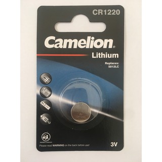 Pin 3v lithium Camelion CR1220 Vỉ 1 viên